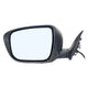 White Driver Side View Mirror Non-Heated Fits 2014-2016 Nissan Rogue 2.5L