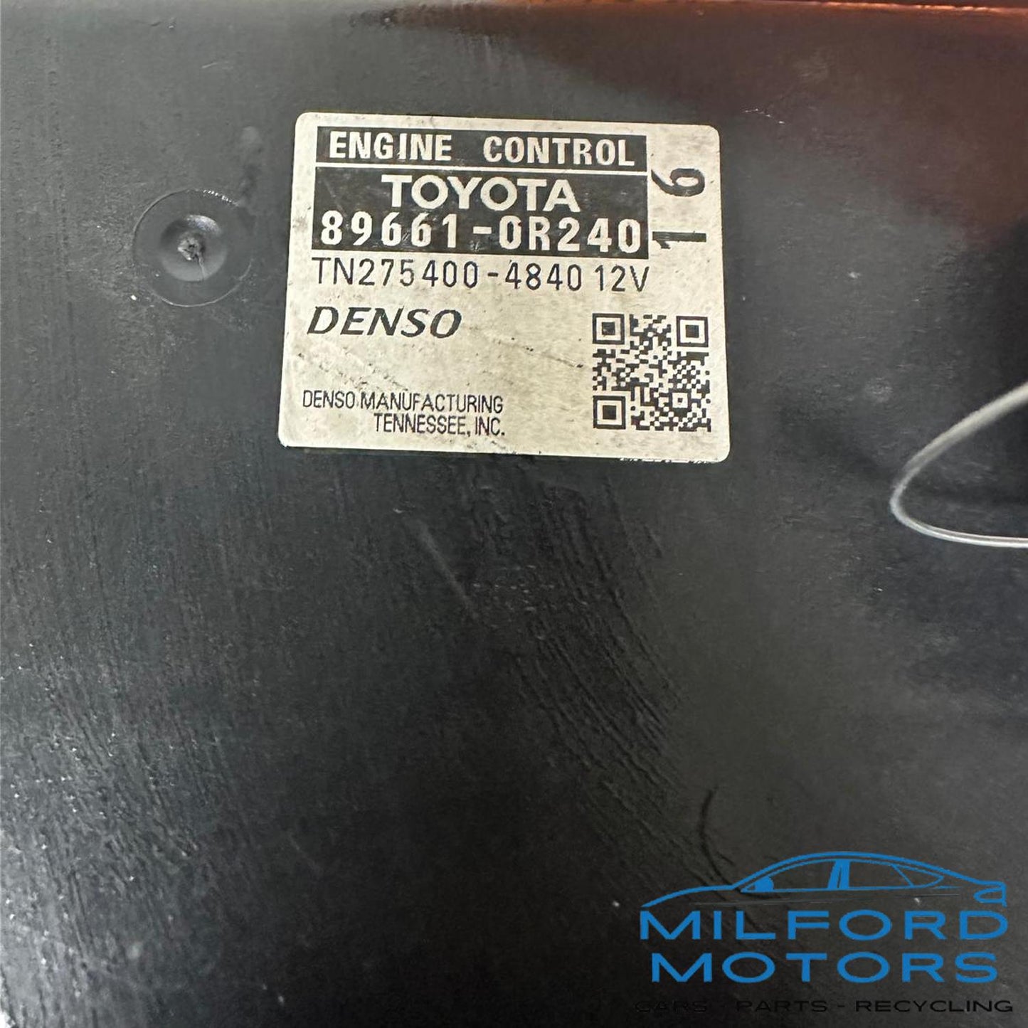 Electronic Control Module Engine/Motor Fits 2011 RAV4 2.5L ID 89661-0R240