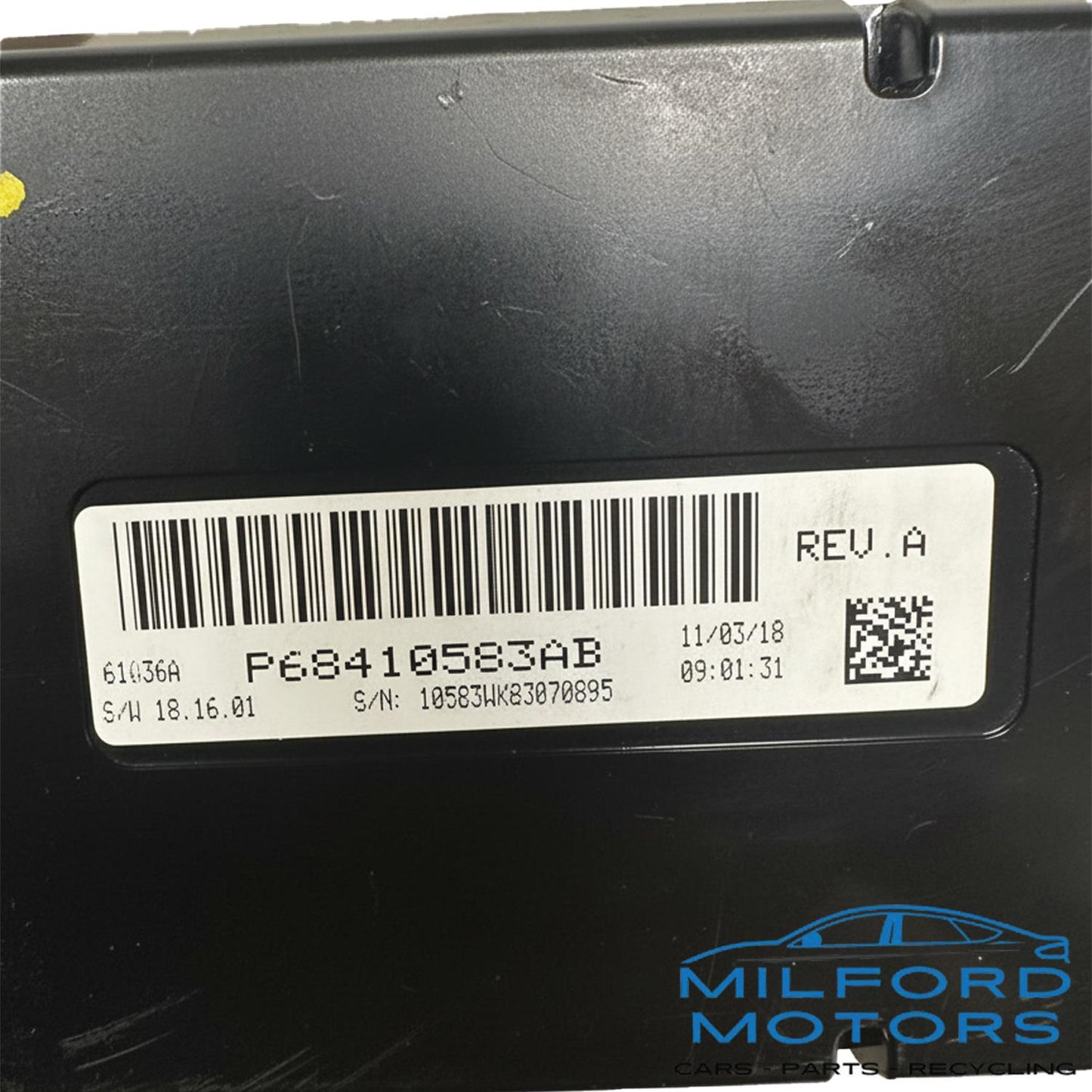 Heater/Temperature Control Module Fits 2019 Jeep Grand Cherokee 3.6L