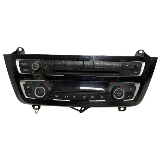 Black Manual Temperature Control Fits 2014-2015 BMW 320i 328i 335i 2.0L 3.0L