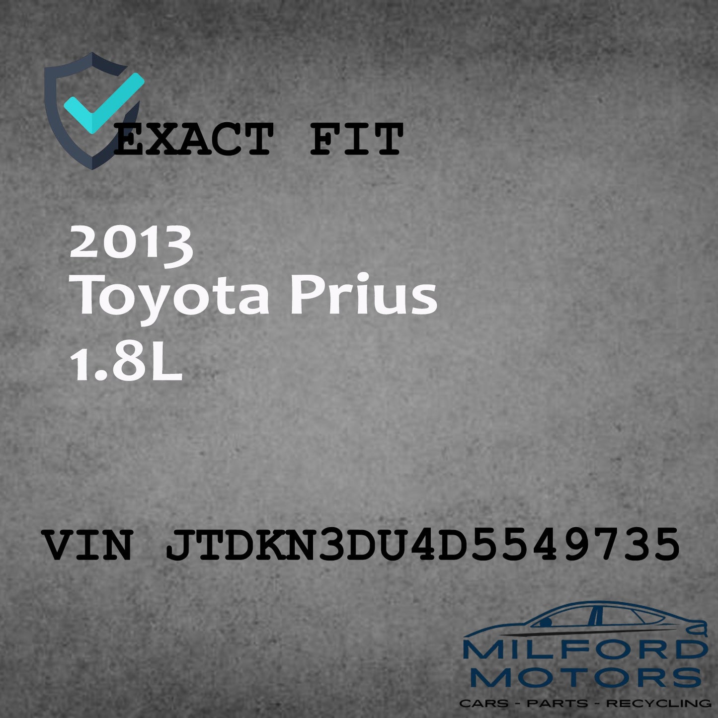 Flywheel w/ Disc Fits 2010-2018 Lexus CT200H Toyota Prius