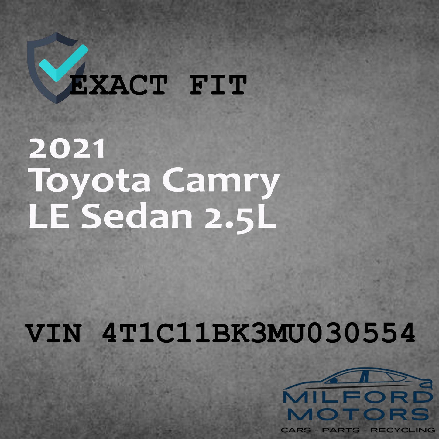 Front Blower Motor Fits 2016-2024 Avalon Camry Corolla Prius Venza 2.5L