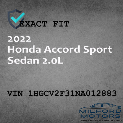 Electronic Control Module (ECM)  Fits 2021-2022 Honda Accord Sedan 2.0L
