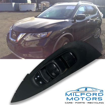 Driver Front Door Switch Driver's Mirror Fits 16-2020 Nissan Rogue Qashqai 2.5L