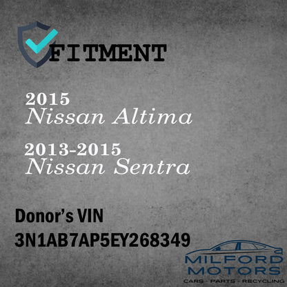 ECM Control Module Engine/Motor (CVT) Fits 2013-2015 Altima Sentra 2.5L 1.8L