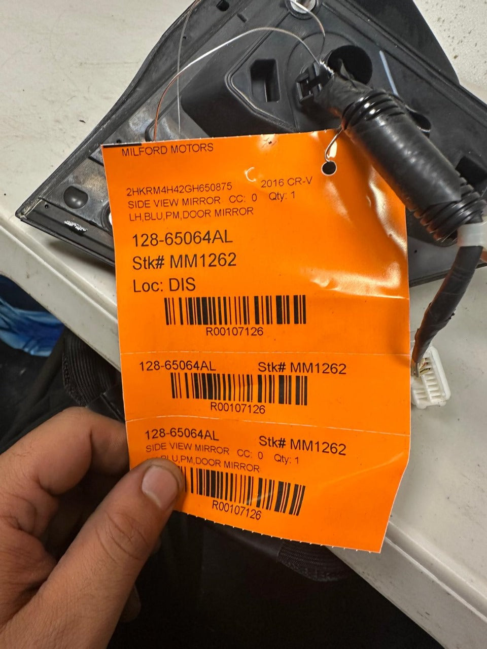 Side View Mirror Fits for 2012-2016 Honda CR-V SE 2.4L
