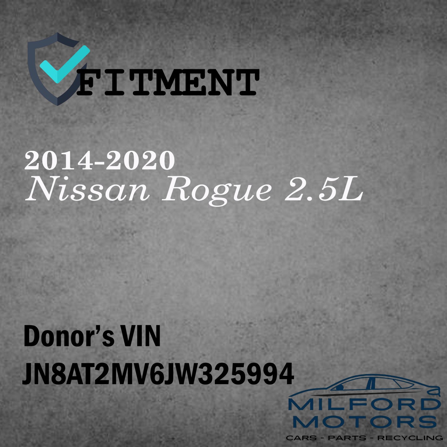 Power Heated Passenger Side View Mirror Fits 2014-2020 Nissan Rogue 2.5L