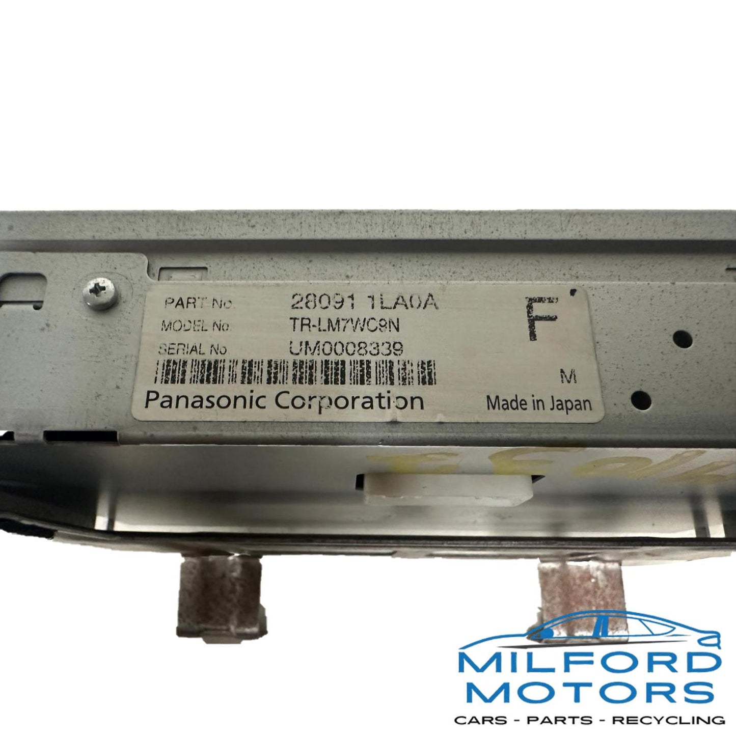 Info-GPS-TV Screen w/o Navigation Fits 2010-2017 FX Series JX35 Pathfinder 3.5L