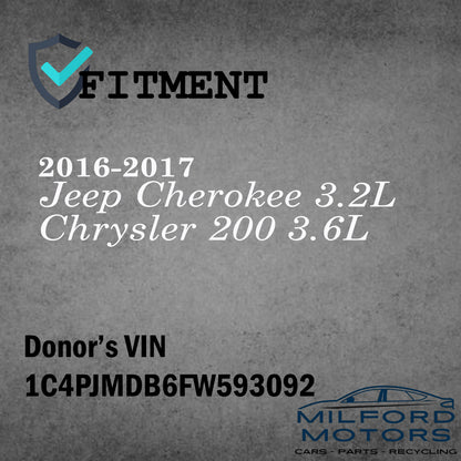 Electronic Control Module Engine/Motor Fits 2016-2017 Chrysler 200 Jeep Cherokee