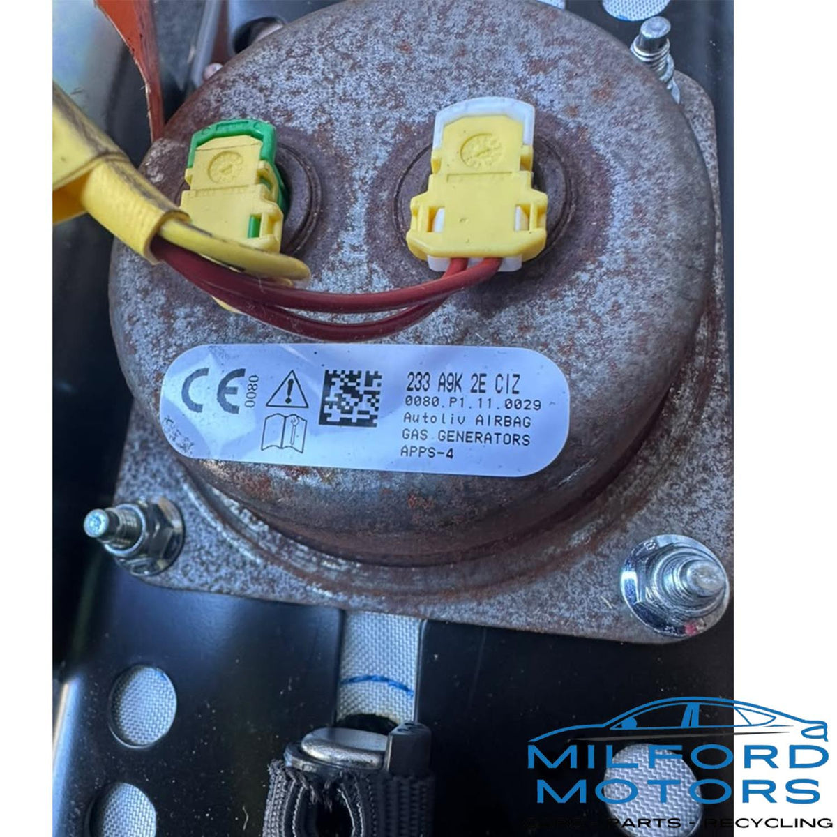 Used OEM 2018–2025 Honda Odyssey Passenger Dashboard Airbag 54,671 Miles