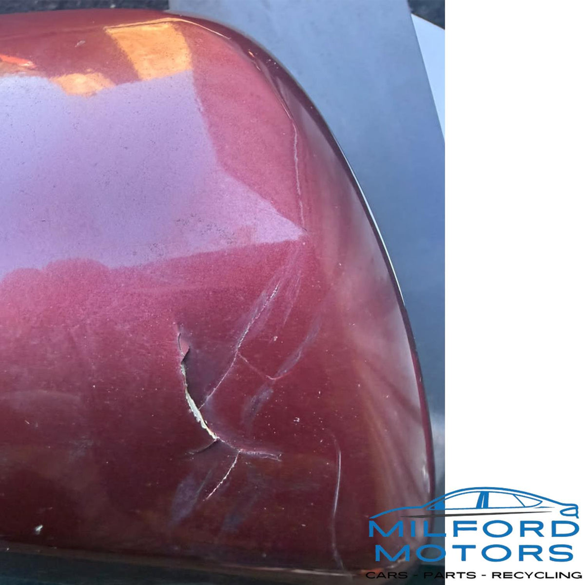 Used OEM 2015-2017 Toyota Sienna Right Passenger Heated Power Mirror Red 3Q3 104,062 Miles