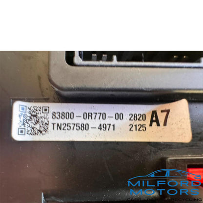 Used Toyota RAV4 2021 Instrument Speedometer Head Gauge Cluster – 83800-0R770