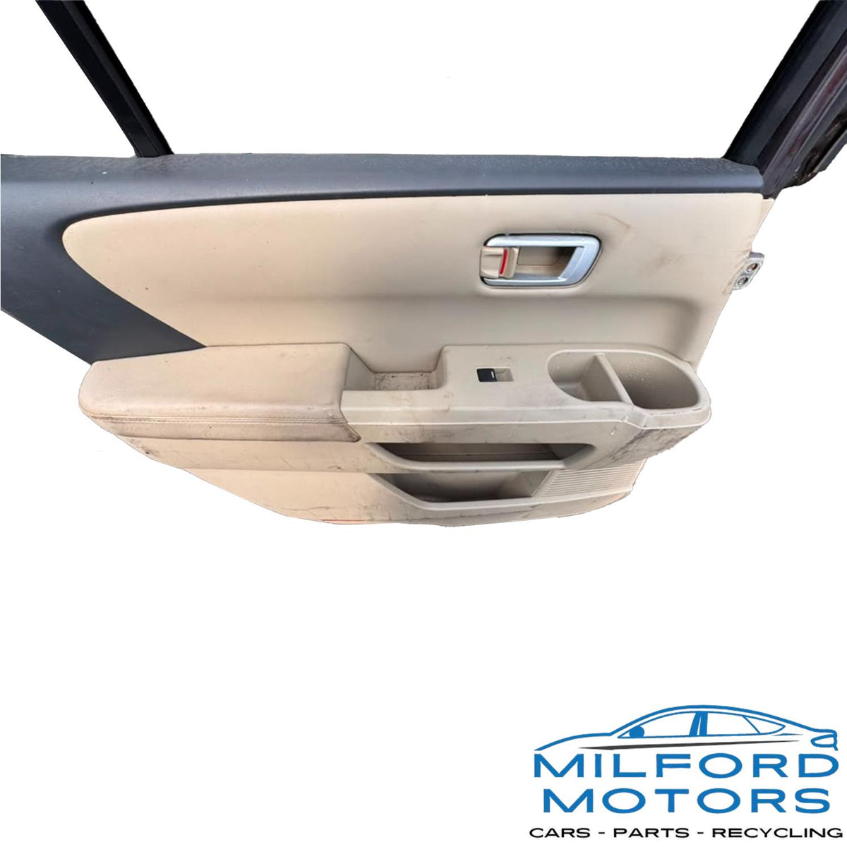 2009–2015 Honda Pilot Rear Left Driver Door Assembly — Power Window | With/Without Sunshade | 116,262 Miles
