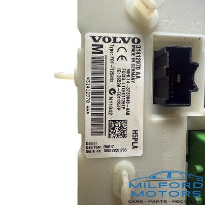 Used OEM Volvo S60 T5 Dynamic Body Control Module BCM 2018 2.0L 3142970 98,418 Miles