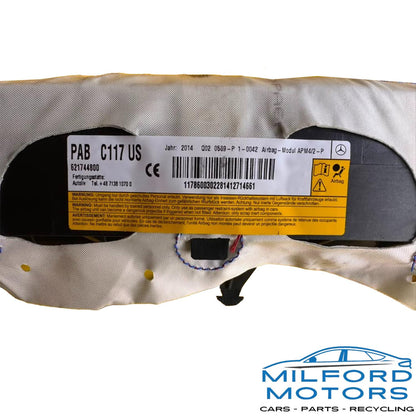 Used OEM 2014-2020 Mercedes-Benz Front Passenger Dash Airbag