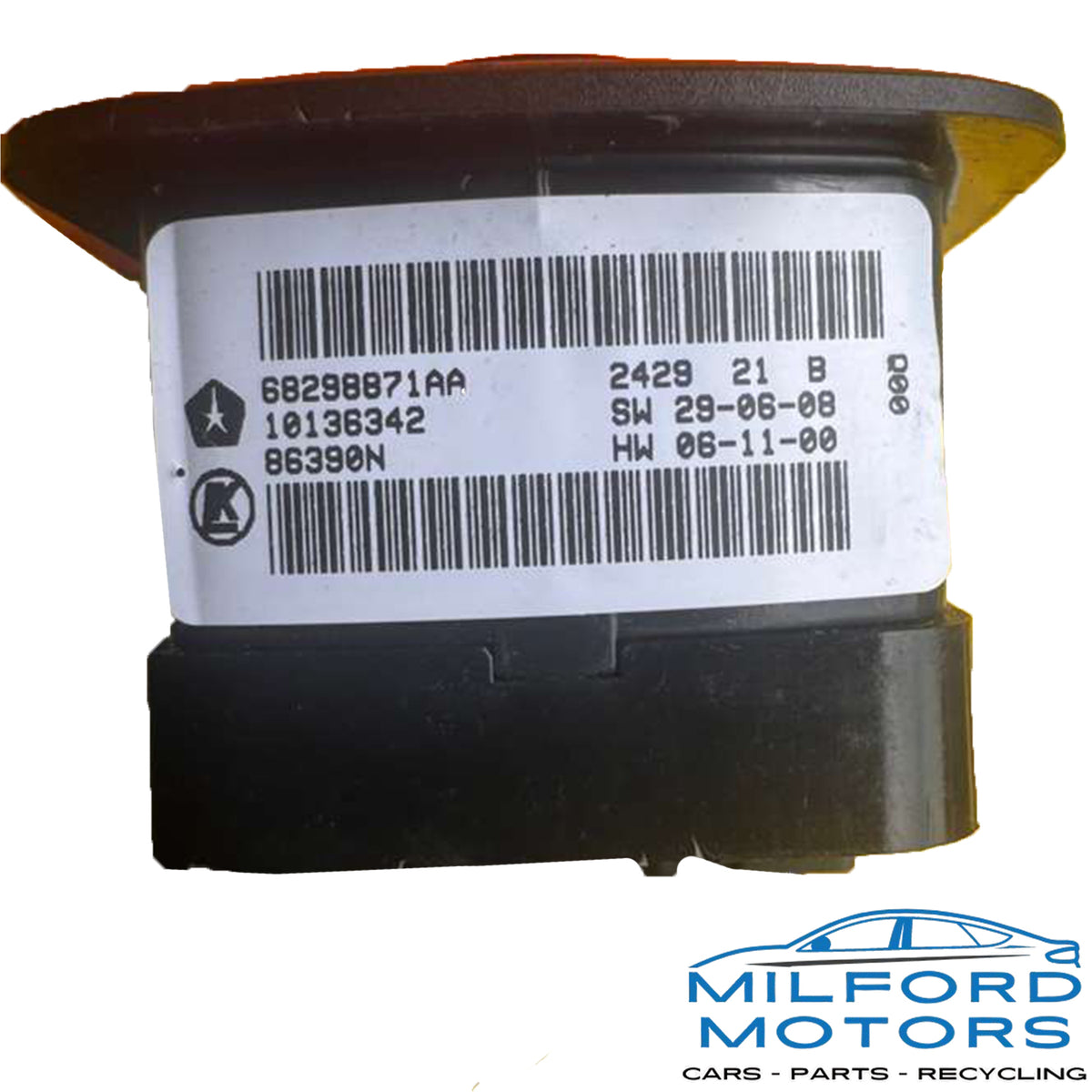 Used OEM Driver Front Door Master Window Mirror Lock Switch – 2012–2020 Dodge Grand Caravan Chrysler Town & Country – 68298871AA