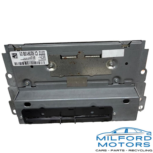 Used OEM 2010-2012 BMW AM/FM/CD Navigation Radio Receiver (2-DIN) – P/N 65129224376 – 123,000 Miles