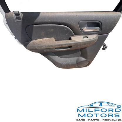 2007–2014 Chevy Tahoe / GMC Yukon Left Rear Door Assembly – Complete w/ Glass & Regulator