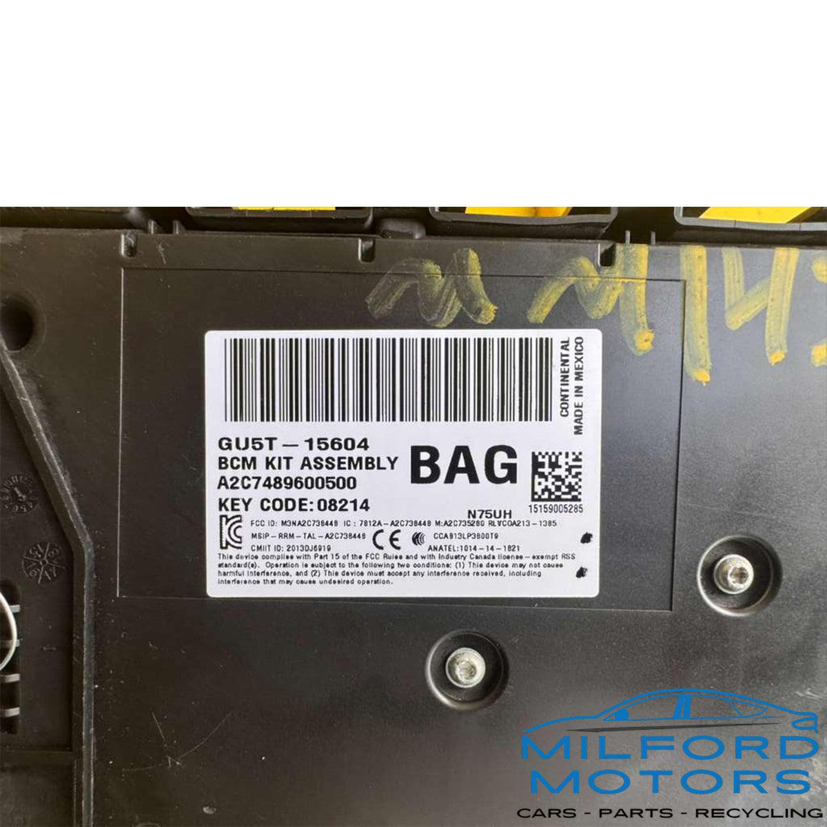 Used OEM Under Dash Cabin Fuse Box – 2016 Ford Explorer SUV – 190K Miles