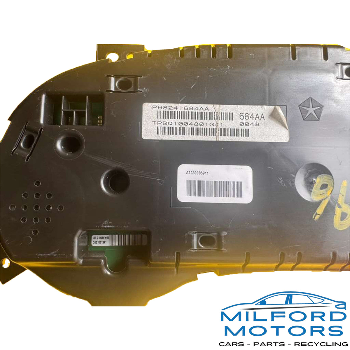 Used OEM Instrument Speedometer Gauge Cluster – 2015–2018 Dodge Grand Caravan – 68241684AA 131K Miles