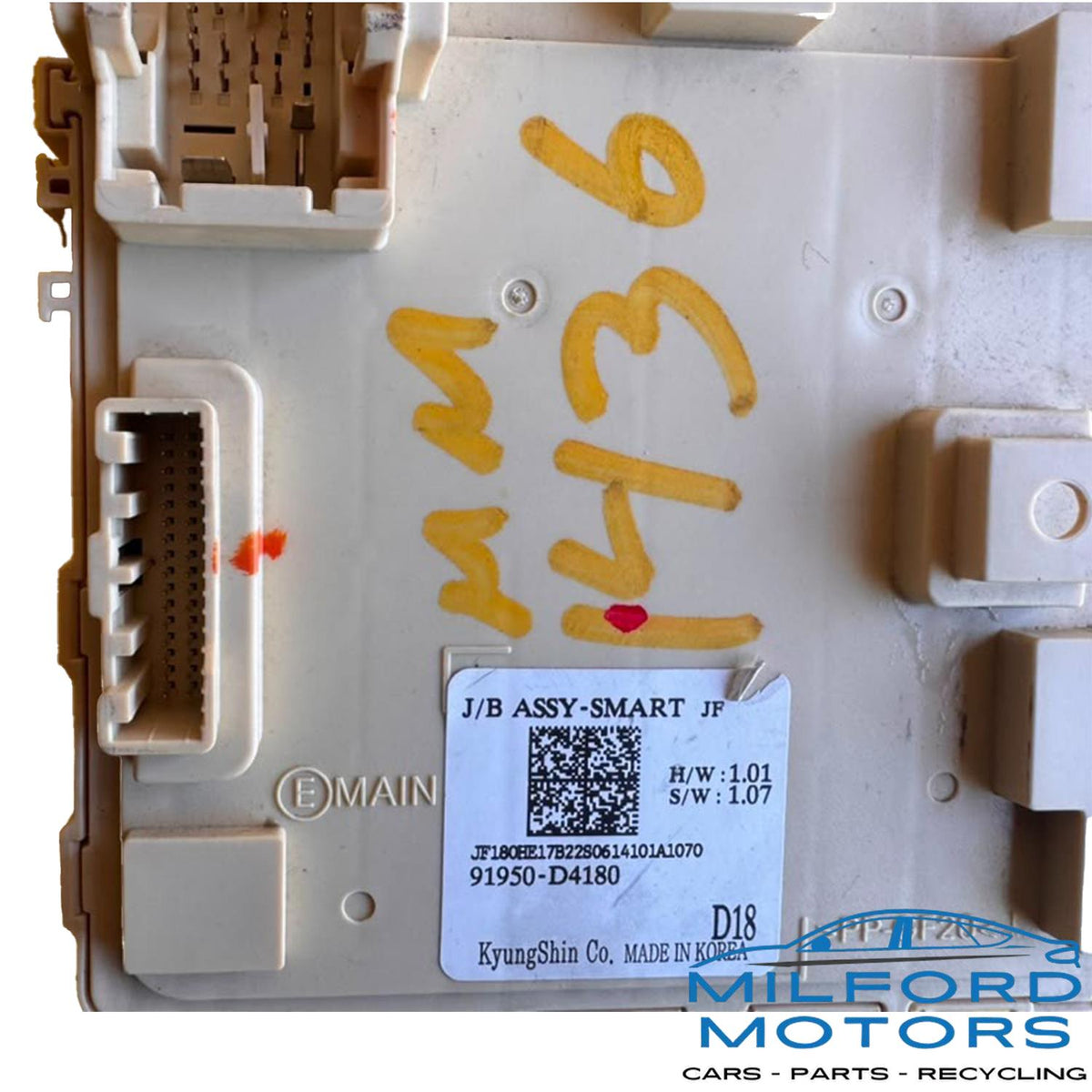 2017-2018 Kia Optima OEM Smart Junction Box Multifunction Module 91950-D4180