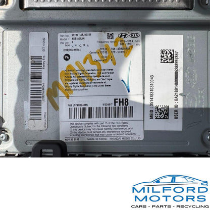 2021-2023 Hyundai Elantra OEM 8" Radio Display Receiver US Market 96160-AA240LS5