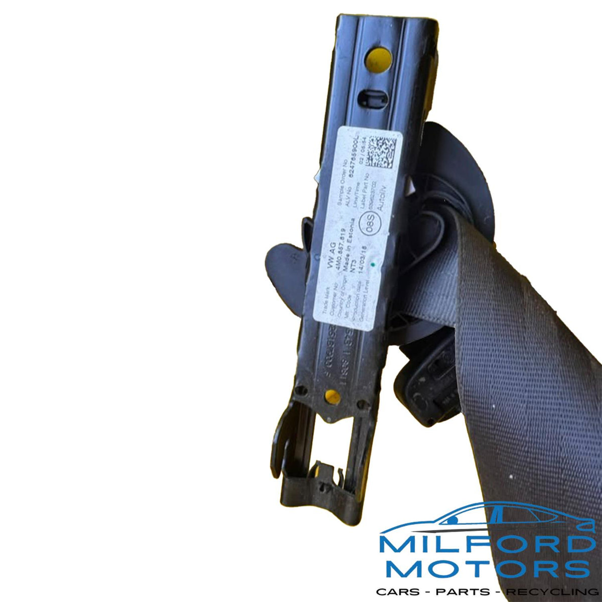 Used OEM Audi Q5 / SQ5 Front Passenger Seat Belt Retractor – Passenger Side