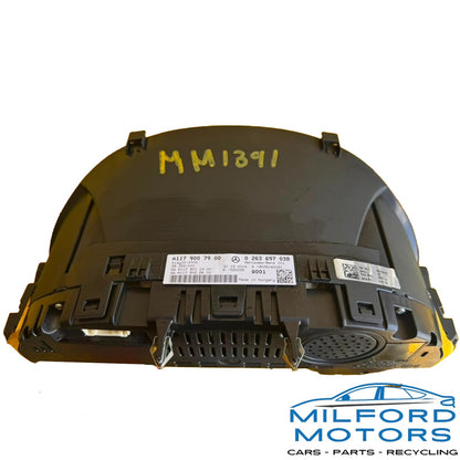 Used OEM 2014-2015 Mercedes-Benz CLA250 Instrument Speedometer Head / Instrument Cluster