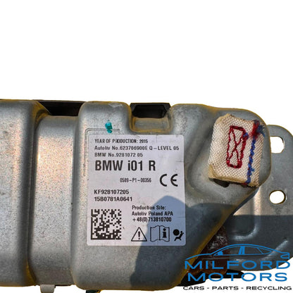 2014–2020 BMW i3 OEM Used Passenger Knee Airbag 72129281072 59K Miles