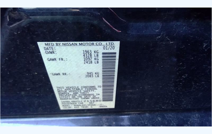 Used 2020 Nissan Altima 2.5L Lower Engine Mount — 2.5 S Sedan — 66,890 Miles
