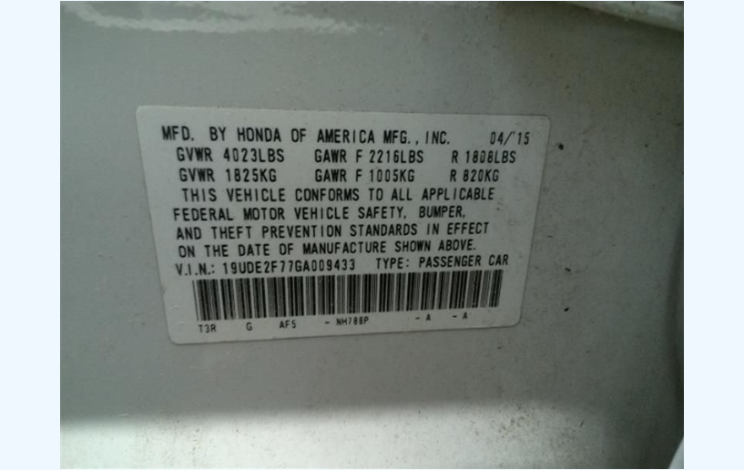 OEM 2016-2018 Acura ILX A-Spec Instrument Cluster Speedometer MPH 78100TV9A11 - 17,449 Miles