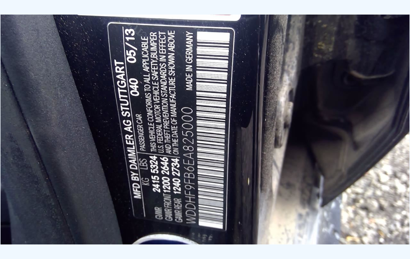 Used 2013-2014 Mercedes-Benz E-Class E400 3.5L V6 Engine Assembly – OEM 2760106604