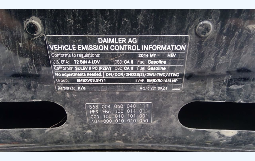 Used 2014-2015 Mercedes-Benz 7-Speed Automatic Transmission – 724.206 Type – E400 W212