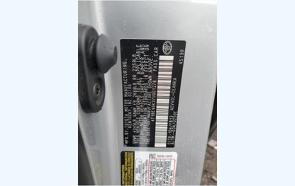 Used OEM Left Tail Light Quarter Panel Mounted Without Red Outline 2007–2009 Toyota Camry 8156133490