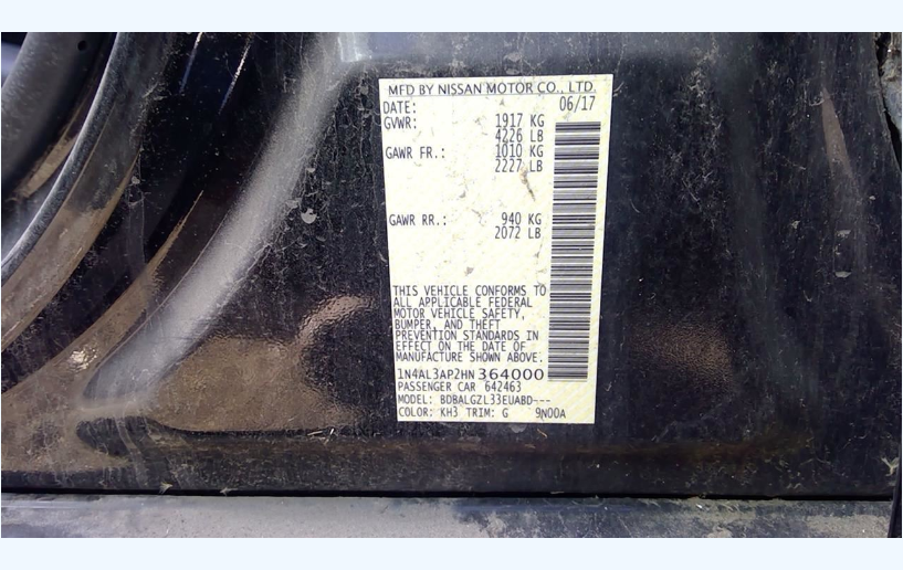 Used 2014-2018 Nissan Altima CVT Transmission – 99,000 Miles – 2.5L 4-Cylinder