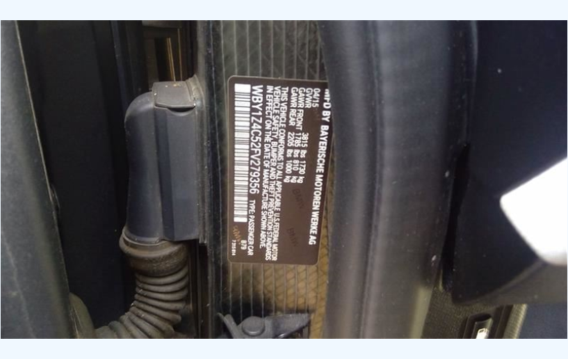 2014–2018 BMW i3 Speedometer Head / Instrument Cluster – 59,875 Miles