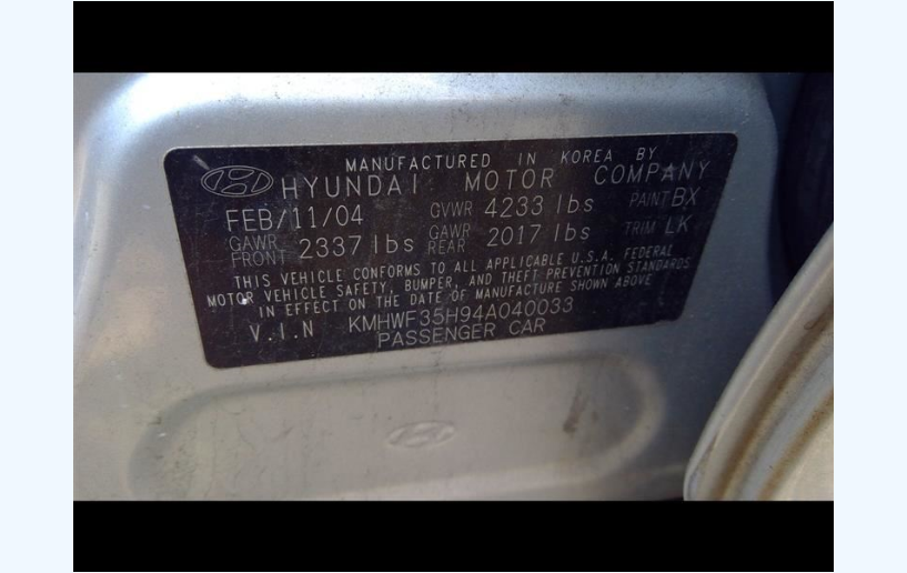 OEM Mass Air Flow (MAF) Sensor – P/N 2816437200 – 2001-2010 Hyundai/Kia – 112,000 Miles