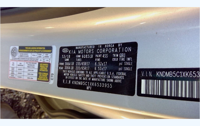 Used 8-Speed Automatic Transmission w/ Torque Converter – 102,997 Miles – 2019-2021 Kia Sedona
