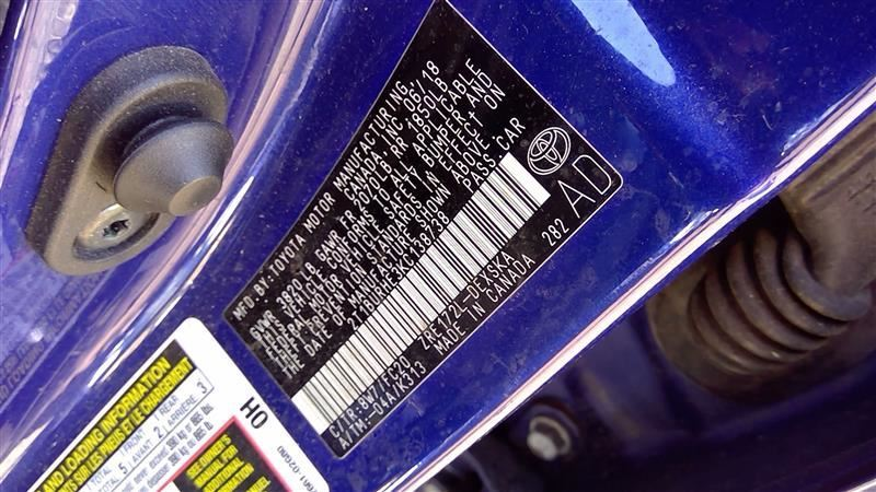 OEM Used Instrument Cluster Speedometer – 24,278 Miles – 2018-2019 Toyota Corolla Sedan MPH – ID 83800-F2U80