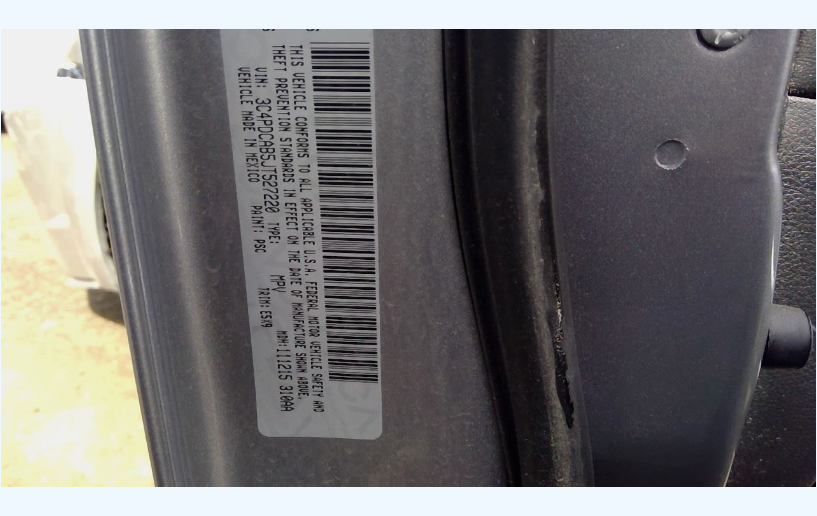 Used 4-Speed Automatic Transmission – 2013-2020 Dodge Journey 2.4L FWD – 60,746 Miles