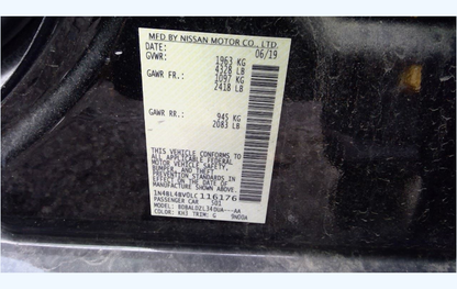 Used CVT Automatic Transmission – 2019-2025 Nissan Altima 2.5L FWD – 34,843 Miles