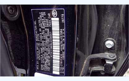 Used 2018-2021 Toyota/Lexus 2.5L A25A-FKS Engine – 102,790 Miles