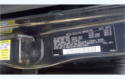 Used 2011-2015 Volvo TF80SC AWD Automatic Transmission – 96,380 Miles – Includes Torque Converter
