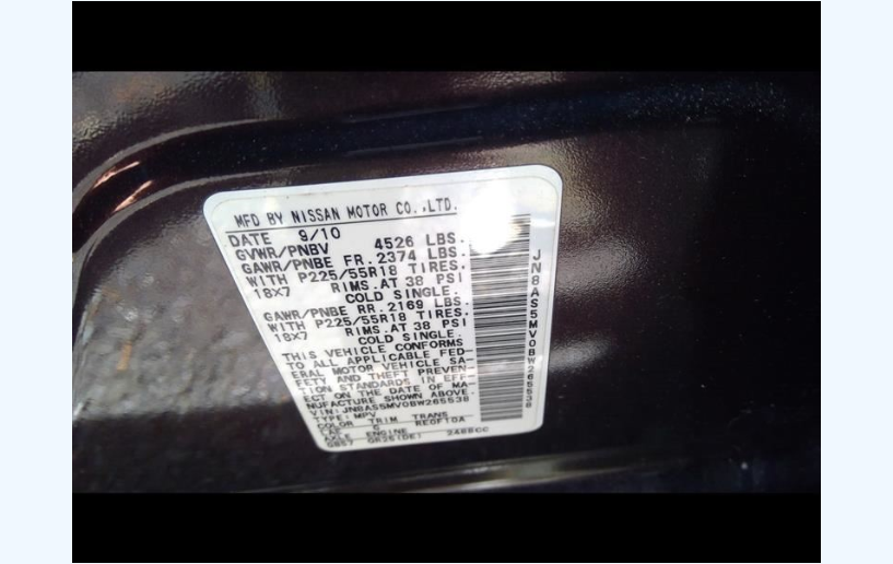 OEM 2011-2012 Nissan Rogue Instrument Cluster Speedometer MPH 248101VK0A - 69,008 Miles