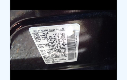 OEM 2011-2012 Nissan Rogue Instrument Cluster Speedometer MPH 248101VK0A - 69,008 Miles