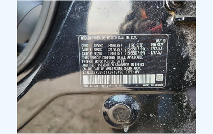 Used 2016-2020 Honda HR-V 1.8L R18Z9 Engine – 107,149 Miles (VIN RU)