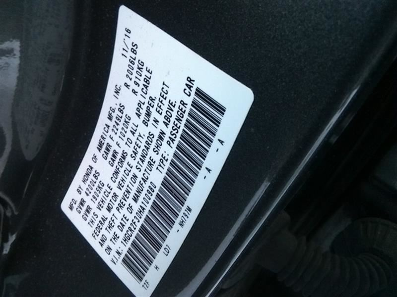OEM 2015-2017 Honda Accord LX Instrument Speedometer Gauge Cluster MPH CVT – 29,879 Miles