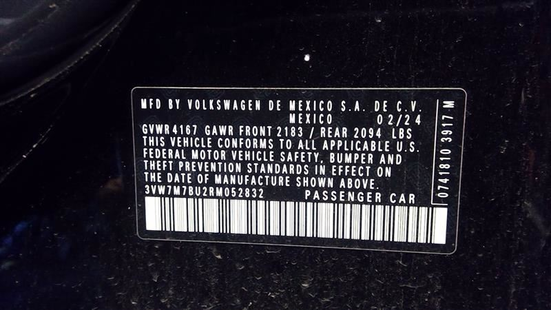 Used 2022-2024 VW Jetta / Taos 8-Speed Automatic Transmission OEM 09S300035H - 5,349 Miles w/ Transfer Case