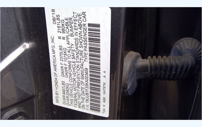 Used 2017–2020 Acura TLX 2.4L K24W7 Engine – 79,000 Miles