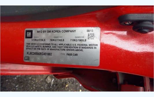 Used OEM 2014-2015 Chevrolet Spark 1.2L LL0 Engine – Automatic – 86,675 Miles